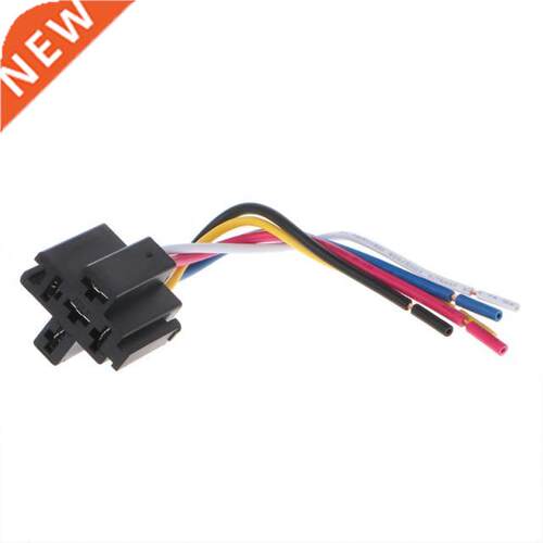 12V 24V 40A Pre Wired 5 Pin Relay Mounting Base Socket Hold