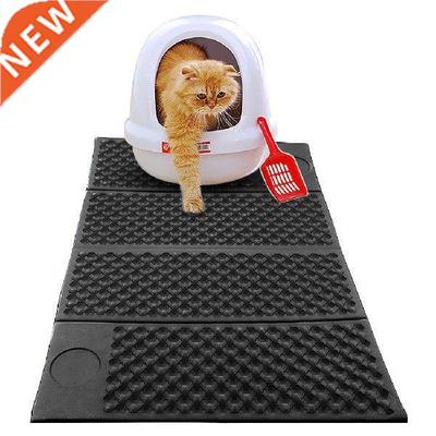 Foldable Cat Litter Mats EVA Folding Moisture-Proof Pet