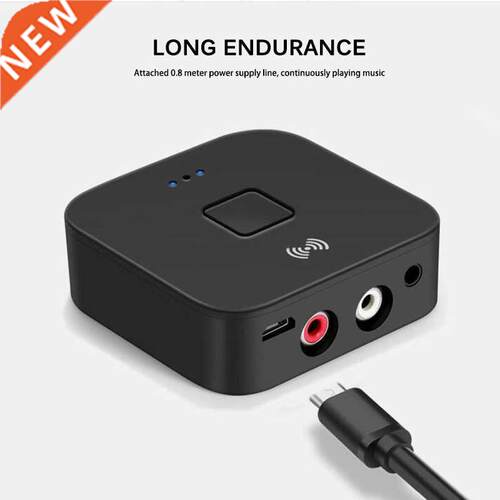 Car Bluetooth Receiver Fast Wireless Adapter Support Dual Au