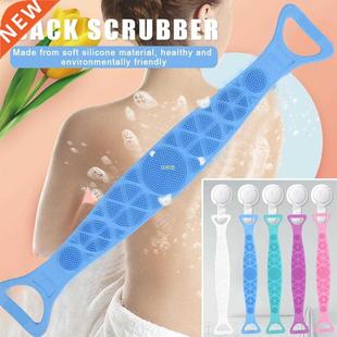 Soft Silicone Massage Towel Easy Clean Exfoliating Shower Ba