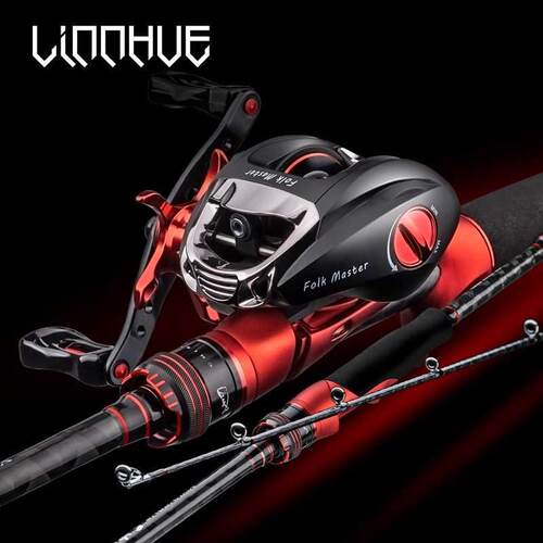 LNNHUE Batcastng Reel BT2000 8kg Drag SFS Double Brake