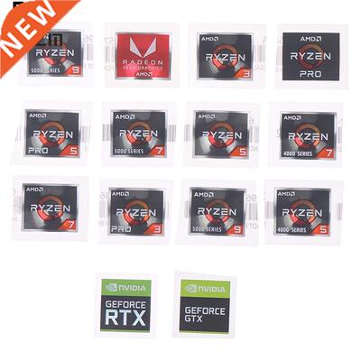 AMD Processor Series Sticker ATHLON Ryzen R 3 5 7 Logo PRO7