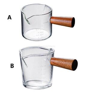 Mini High Borosilicate Glass Double Spout Measuring Cup