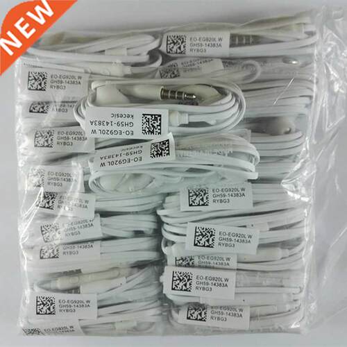Kecesc 10 Peces/Lot For S6 Earphone n-ear Earpece wth