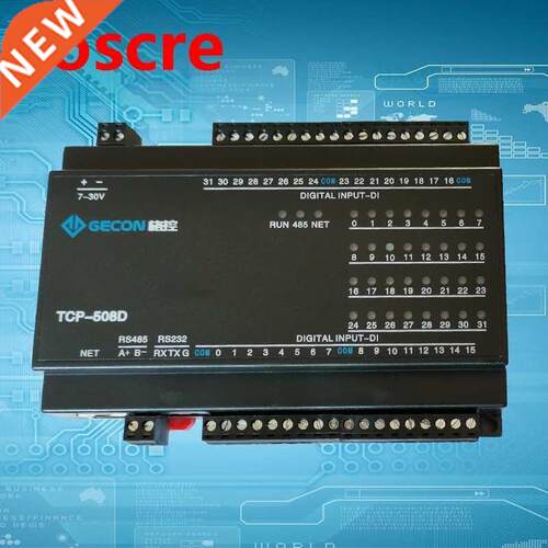Ethernet module 2-way DI industrial acquisition and control