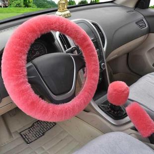 Universal Steering-wheel Plush Car Steering Wheel vers Winte