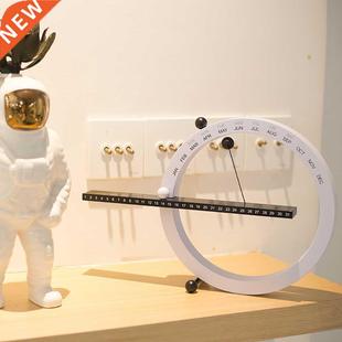 2021 Creative Magnetic Ball Clock Perpetual Wall Calendar No