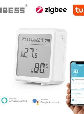 Tuya Zigbee Smart Temperature Humidity Sensor Indoor