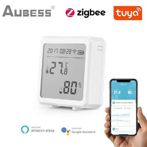 Tuya Zigbee Smart Temperature Humidity Sensor Indoor
