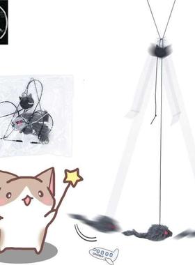 Funny Cat Toy Self-excited Hanging Door Retractable Cat Scra