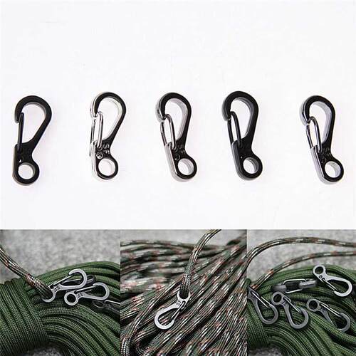 5pcs/lot 3 Colors Hook Carabiner Mountainer Keyring key chai