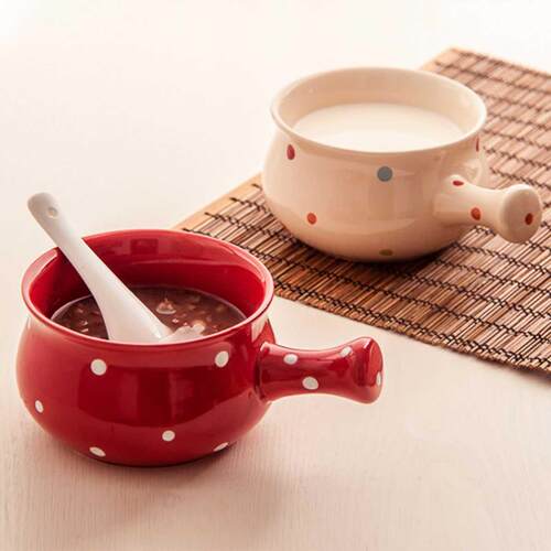 Creative Ceramic Bowl Unique Bowl Home Breakfast Tableware