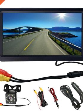 7 inch TFT LCD Screen Car Monitor HD 1024*600 Reversing Park