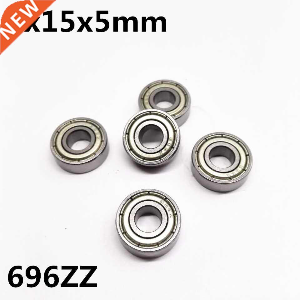 10Pcs 696ZZ R-1560ZZ 6x15x5 mm Deep groove ball bearing Mini