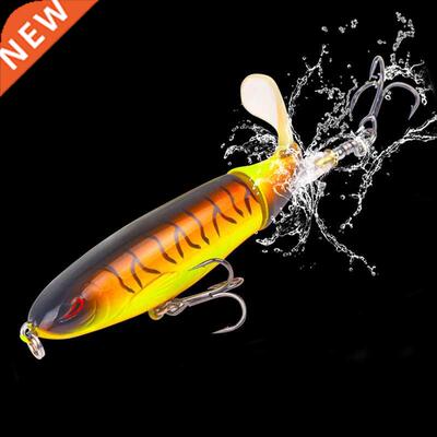 1 Pcs 10cm/14cm water Fishing Lure Whopper Popper Artific