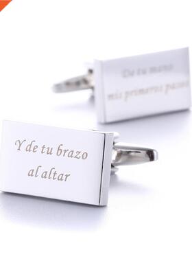 Custom Cufflinks Wedding Gifts Personalized Mens Shirt Cuffl