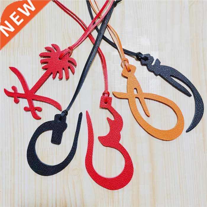 Custoized Genuine Leather Character Arabic Letter Bag Char