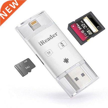 3in1 iFlash Drive USB Micro SD SDHC TF OTG Card Reader Writ
