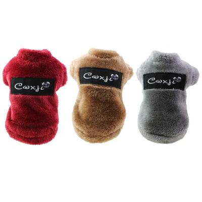 Pet Cat Dog Clothes Winter Warm Pet Hoodies Clothing for