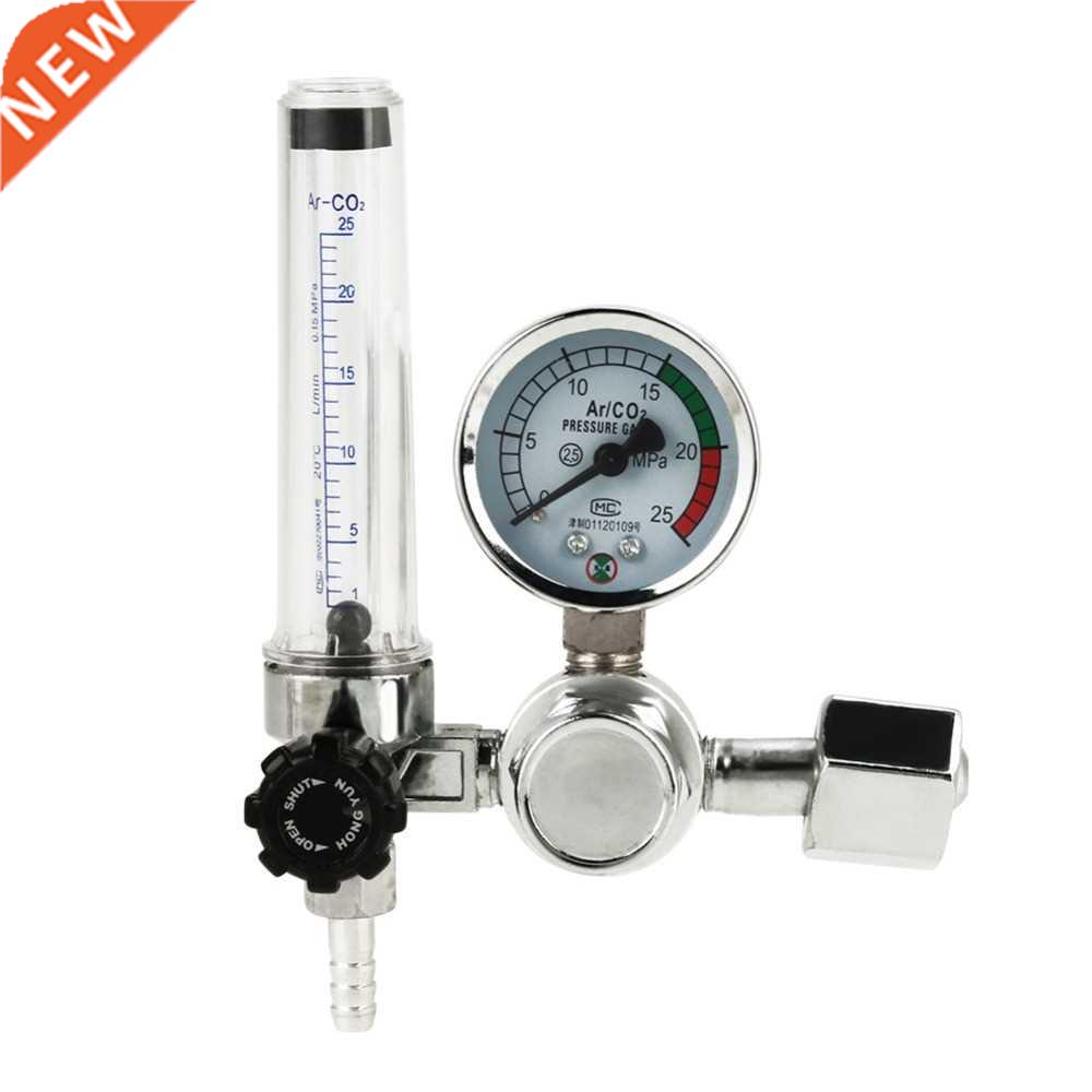 G5/8-14 0-25MPa Argon Flow Meter Pressure Regulator Gauge Fo