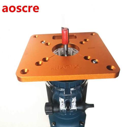 RT0700C Aluminum Router Table Insert Plate Trimming Machine