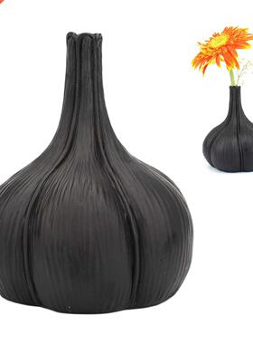 Garlic Small Bud Vase Flower Arrangement Desktop Creative