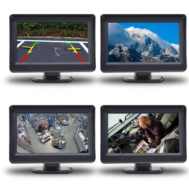 4.3 Inch Monitor Car Screen TFT LCD Color Display for DVR T