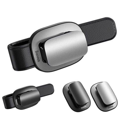 Baseus Car Glasses Case Auto Sun Visor Glasses Holder Sungla