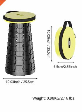 Outdoor Retractable Stool Folding Height Adjustable Chair Po