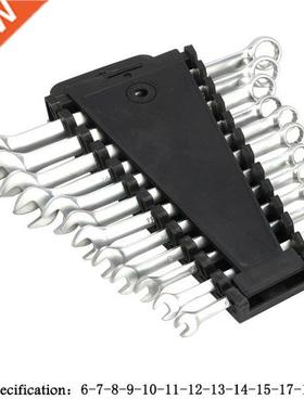 12Pcs Double End Ring Wrench Open End Wrench Panner Deep Off