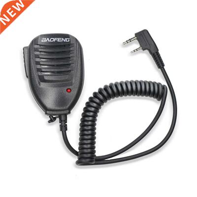 100% Baofeng Walkie Talkie Microphone MIC Speaker Dual PTT f