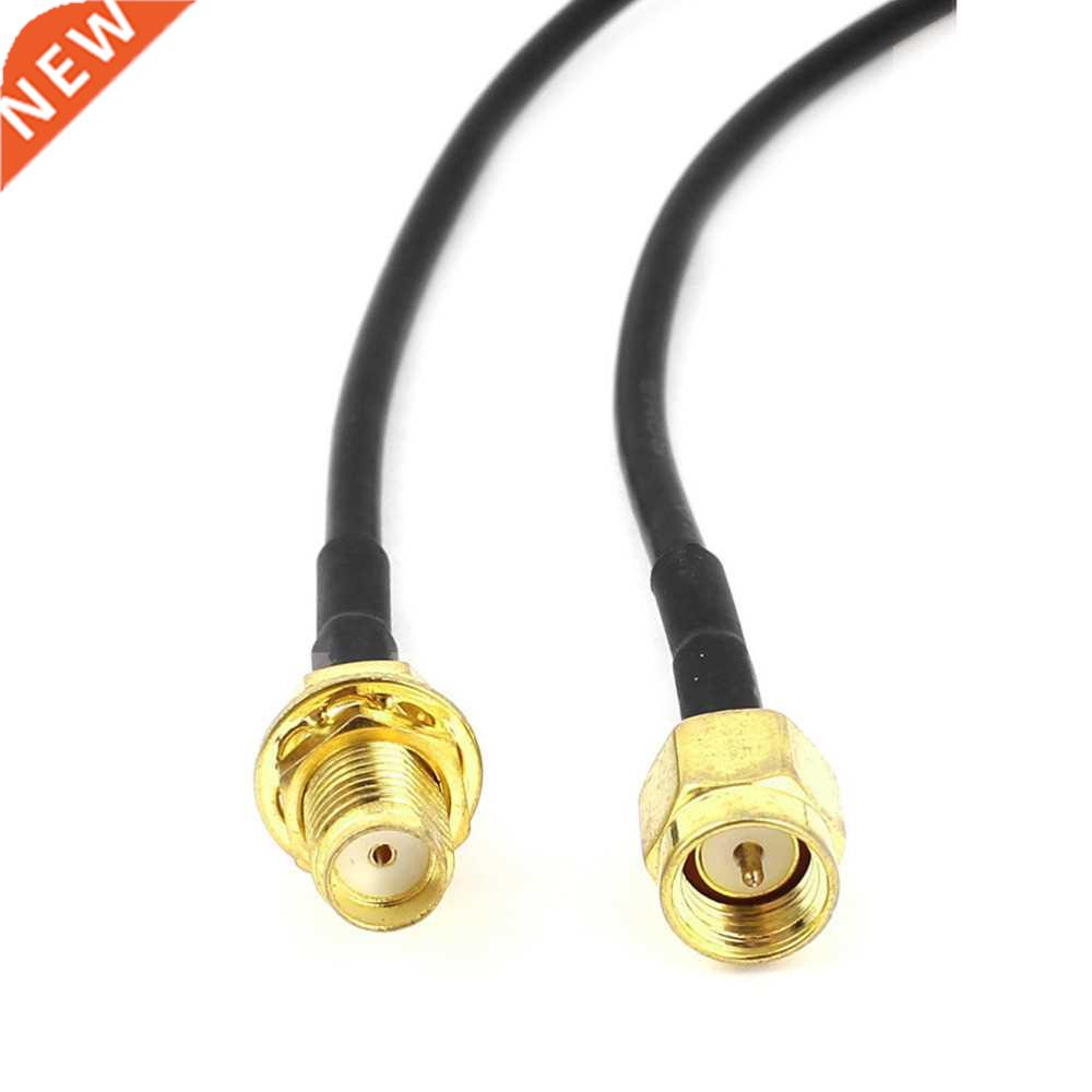 SMA female bulkhead to SMA male Connector RG174 External WiF