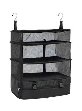 Interlayer Portable Foldable Wall Cloth Wardrobe Zipper