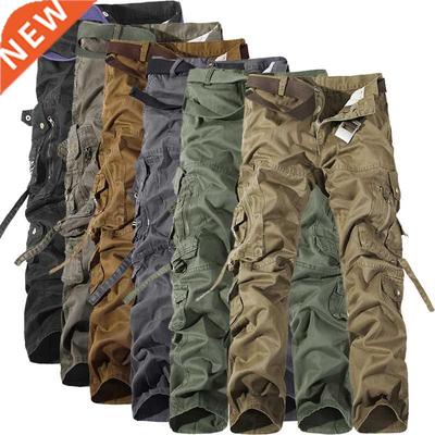 MIXCUBIC 2019 spring Autumn army tactical pants Multi-pocket