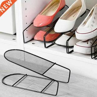 Shoe Shelves Organizer Wardrobe Iron Cabinet Stand Storage