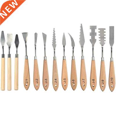 13Pcs Oil Painting Palette Knives Sets Spatula Paint Profess