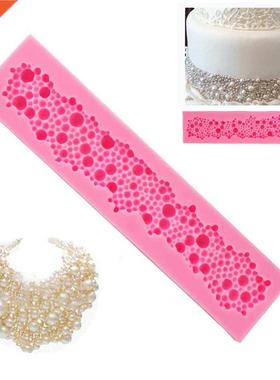 1 PC New Design 3D Round Perls Bubbles Mold Silicone Fond