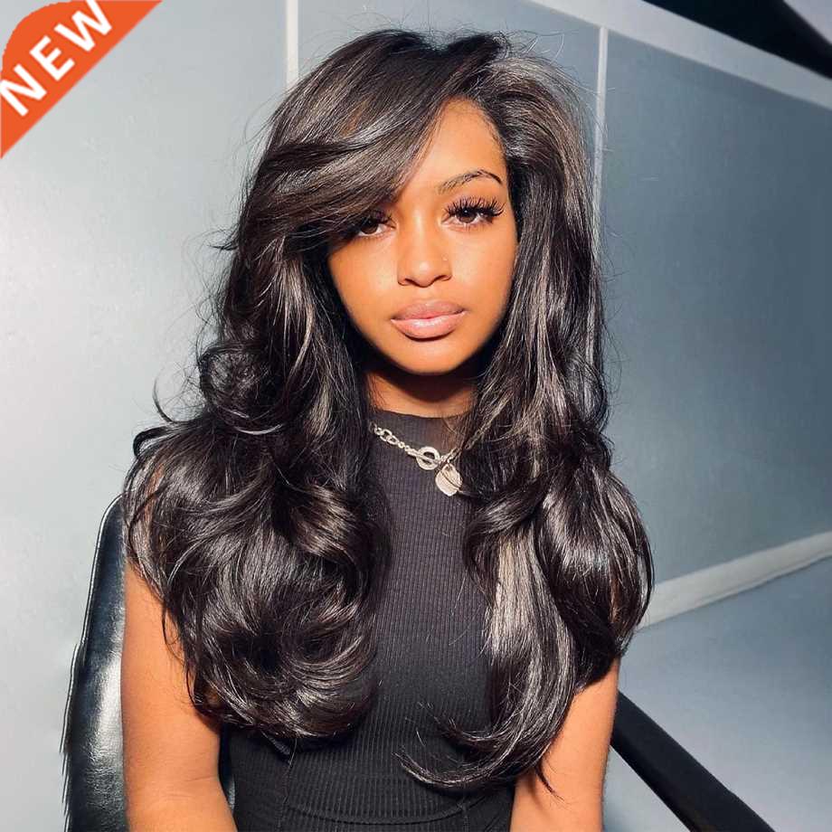 Body Wave Lace Front Wig Brazilian Loose Deep Wave Wig Gluel