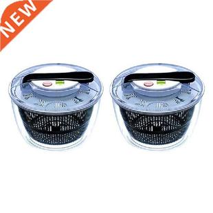 2X Manual Fruit Vegetables Dehydrator Dryer Cleaner Basket