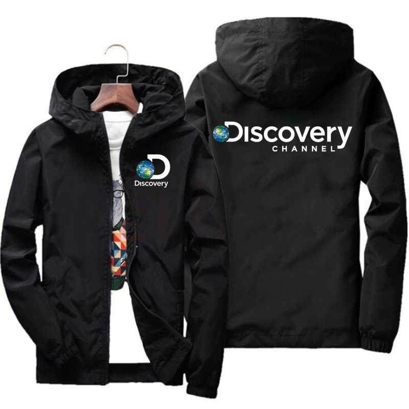 New Disvery Channel National Geographic Printing Jacket Mens