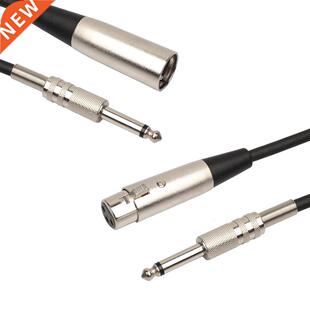 1/4 stereo Jack 6.5mm/6.5mm to Pin XLR Male Female Profes