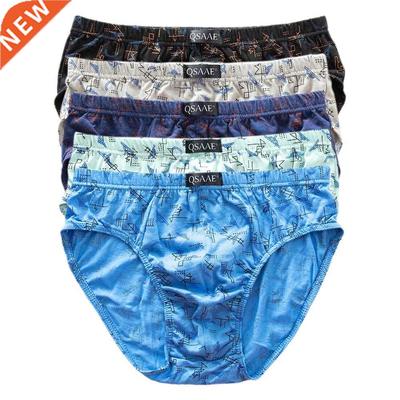 5pcs/lot Brand Male Panties Cotton Men's Underwear Boxers Br