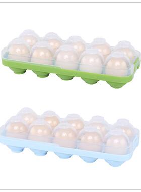 E doo Egg Storage Box Plastic Fridge Egg Tray Slots Holder