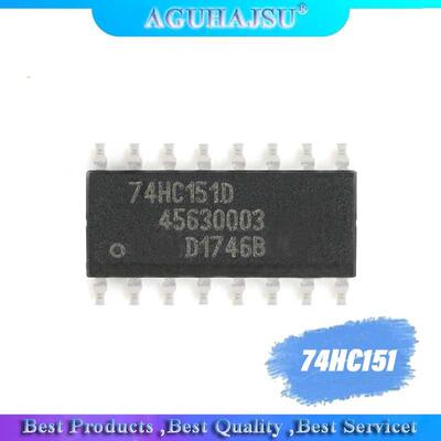 10PCS 74HC151 74HC151D SOP16 8 input multiplexer original