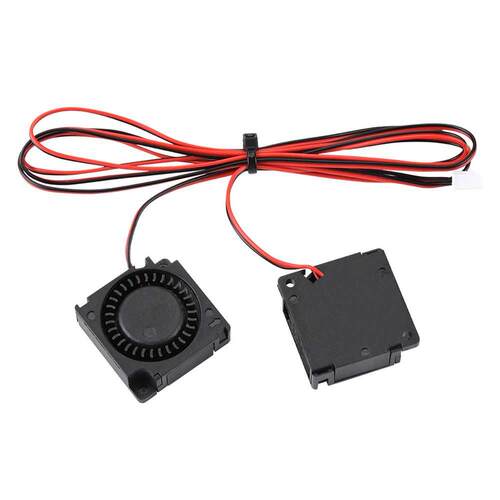 3D Printer Accessories Cooling Dual Fan DC 24V 3010 Turbo Bl