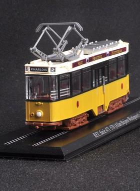 1:87 alloy retro tram model,high simulation tram T NR.TATRA