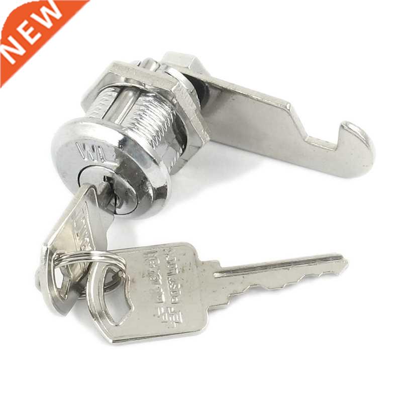 Letter Box Locking 16mm Dia Thread Cylinder Cam Lock with Ke