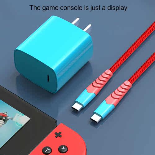 USB C Cable High-speed Gamepad Charger Set 1m Charger for Ga