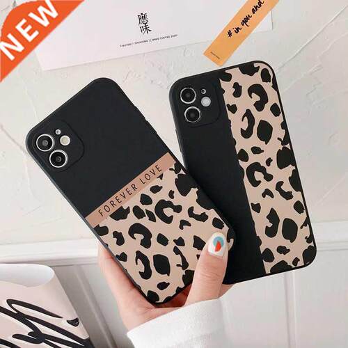 Ranipobo Leopard Print Phone Case For iPhone 13 12 11 X XR X