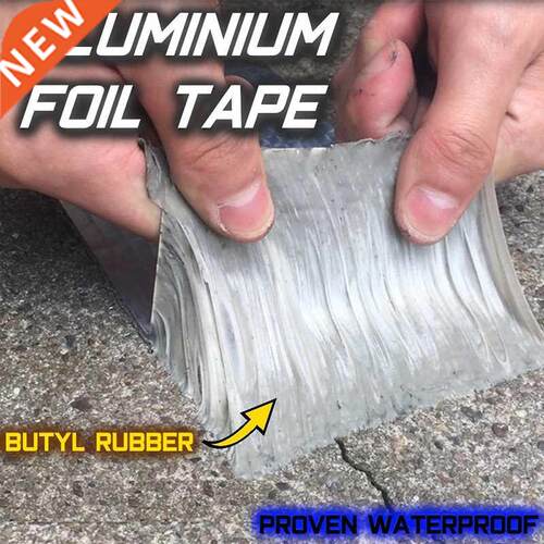 Aluminum Foil Butyl Rubber Tape Self Aesive Waterproof fo